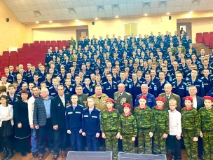 "Патриотический десант" в кадетском корпусе им. Маргелова, посвященный 35-летию вывода советских войск из Афганистана